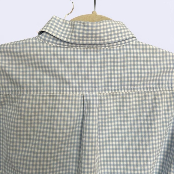 Johnnie O Men’s Button-Up Shirt | Light Blue & White Checkered | Size Medium - Picture 6 of 7